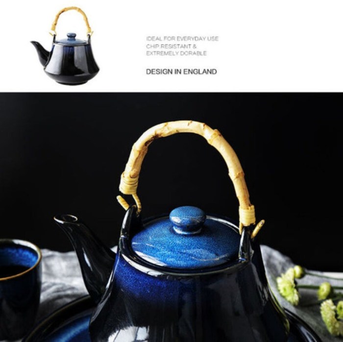 Japanese Stoneware Ceramic Tea Set - Chinesetea4u.com